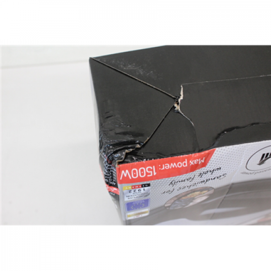 SALE OUT. Camry Sandwich maker XL | CR 3023 | 1500 W | Number of plates 1 | Number of pastry 4 | Black | DAMGED PACKAGING