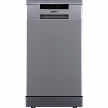 Gorenje GS522E10S Dishwasher, E, Free standing, Width 45 cm, Number of place settings 10, Grey