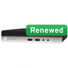HP Renewed Grade A | ProDesk 600 G4 DM | Intel Core i3 | i3‑8100T | 8 GB | NVMe | 128 GB | Intel UHD Graphics 630 | Windows 11 Home
