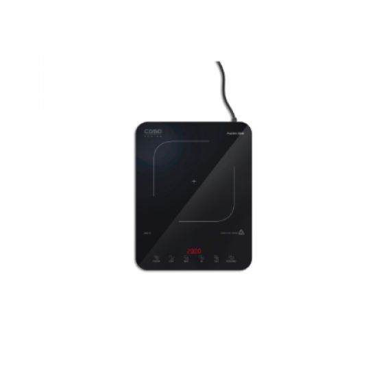 Caso ProSlim 2000 2236 Mobile single induction hob, Glass, Sensor-touch, Black