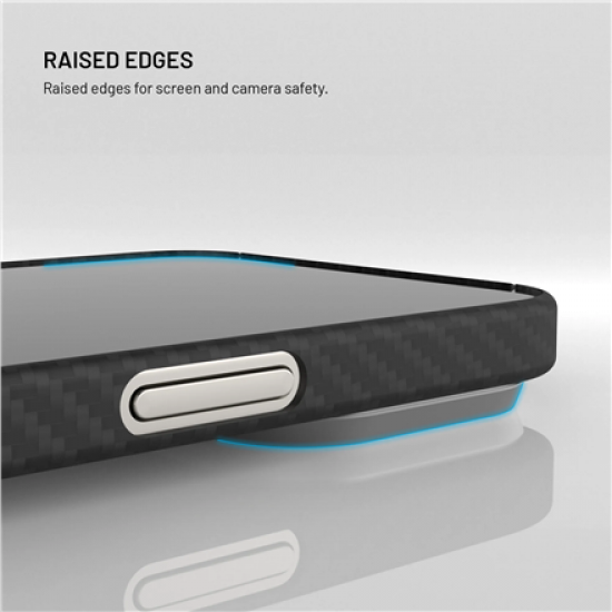 Fixed Back cover | Apple | iPhone 17 | Aramid fibers | Black | MagVelar with MagSafe