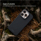 Fixed Back cover | Apple | iPhone 17 | Aramid fibers | Black | MagVelar with MagSafe
