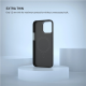 Fixed Back cover | Apple | iPhone 17 | Aramid fibers | Black | MagVelar with MagSafe