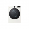LG RHX5009TWB Dryer Machine with Heat pump, B, Front loading, 9 kg, LED, Depth 66 cm, White