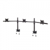 EDBAK SV11 desk mount for three 19 “-27” monitors, curved | EDBAK