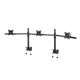 EDBAK SV11 desk mount for three 19 “-27” monitors, curved | EDBAK