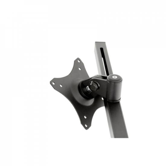 EDBAK SV11 desk mount for three 19 “-27” monitors, curved | EDBAK