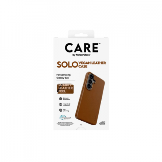 CARE by PanzerGlass Solo Case Brown Samsung New Galaxy S26