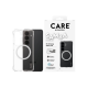 CARE by PanzerGlass Samba Case Transparent w. White Qi Samsung New Galaxy S26 | PanzerGlass