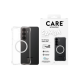 CARE by PanzerGlass Samba Case Transparent w. White Qi Samsung New Galaxy S26 Plus | PanzerGlass
