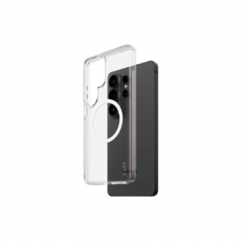 CARE by PanzerGlass Urban Explorer Case Transparent w. White Qi Samsung New Galaxy S26 Ultra | PanzerGlass