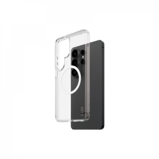 CARE by PanzerGlass Urban Explorer Case Transparent w. White Qi Samsung New Galaxy S26 Ultra | PanzerGlass