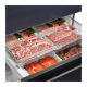 Midea Refrigerator | MDRB542BIE70 | Energy efficiency class Class E | Free standing | Height 191 cm | Combi | No Frost system | Fridge net capacity 257 L | Freezer net capacity 135 L | Display | 38 dB | Grey