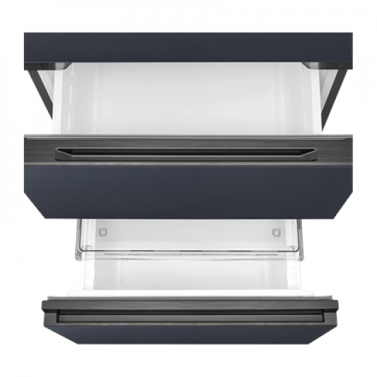 Midea Refrigerator | MDRB542BIE70 | Energy efficiency class Class E | Free standing | Height 191 cm | Combi | No Frost system | Fridge net capacity 257 L | Freezer net capacity 135 L | Display | 38 dB | Grey