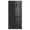 Midea MDRF632FIE45 Refrigerator, E, Freestanding, Multi-door, Height 177.5 cm, Fridge net 474L, Dark Inox