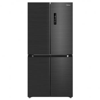 Midea MDRF632FIE45 Refrigerator, E, Freestanding, Multi-door, Height 177.5 cm, Fridge net 474L, Dark Inox