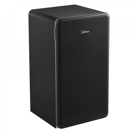 Midea Refrigerator | MDRD142SLE30 | Energy efficiency class Class E | Free standing | Height 83.5 cm | Larder | Fridge net capacity 93 L | 41 dB | Black