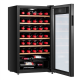 Midea Wine Cooler | MDRW150FGG22W | Energy efficiency class Class G | Free standing | Bottles capacity 34 | Black