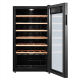 Midea Wine Cooler | MDRW150FGG22W | Energy efficiency class Class G | Free standing | Bottles capacity 34 | Black
