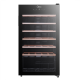 Midea Wine Cooler | MDRW150FGG22W | Energy efficiency class Class G | Free standing | Bottles capacity 34 | Black