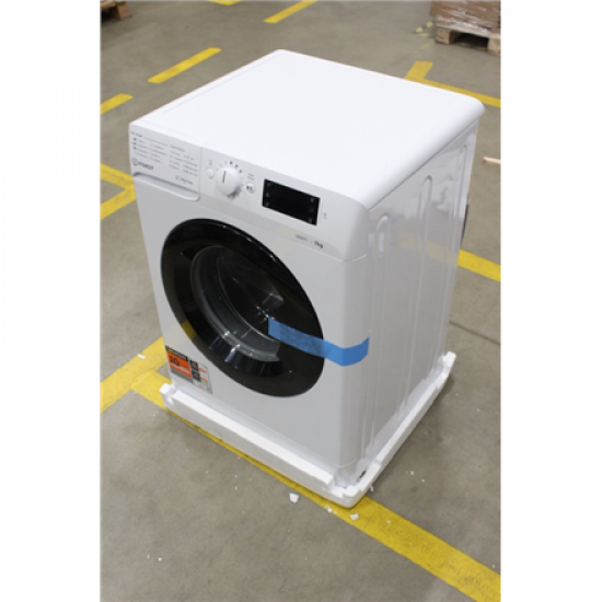 SALE OUT. Indesit Washing machine MTWE 71252 WK EE, E, Front loading, Washing capacity 7 kg, 1200 RPM, Depth 54 cm, White | INDESIT Washing machine | MTWE 71252 WK EE | Energy efficiency class E | Front loading | Washing capacity 7 kg | 1200 RPM | Depth 5