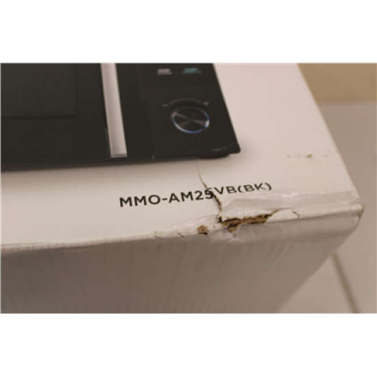 SALE OUT. Midea MMO-AM25VB(BK) Microwave oven, 25 L, Digital control, Black | SALE OUT. Midea Microwave oven | MMO-AM25VB(BK) | Free standing | 25 L | 900 W | Black | DAMAGED PACKAGING