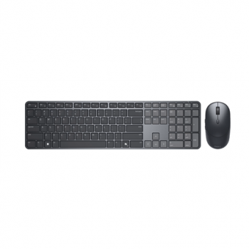 Dell Pro 7 Slim Keyboard and Mouse - KM726 - Lithuanian (QWERTY) - Black