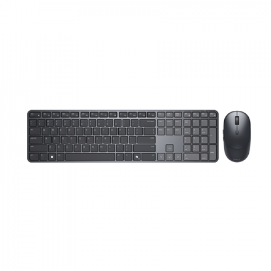 Dell Pro 7 Slim Keyboard and Mouse - KM726 - Lithuanian (QWERTY) - Black