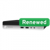 HP Renewed Grade A | ProDesk 400 G4 | Intel Core i3 | i3-8100T | 8 GB | SSD | 128 GB | Intel UHD Graphics 630 | Windows 11 Pro