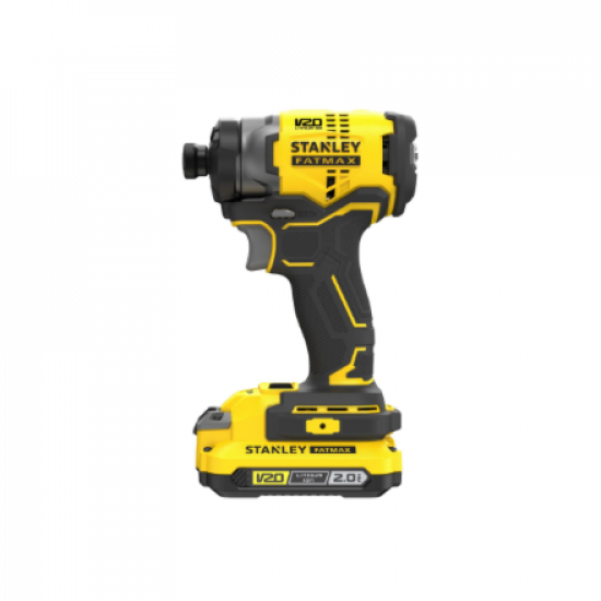 Stanley | 18V V20 Brushless 3-Speed Impact Driver - 2.0Ah Kit | SFMCF820D2K-QW | 18 V | 2.0 Ah | Lithium Ion