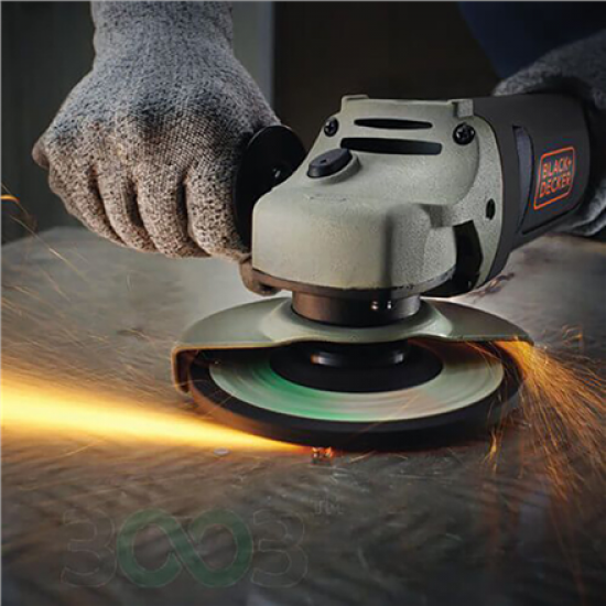 BLACK & DECKER KG1202K-QS | Brushless Angle Grinder | 1200 W | 125 mm