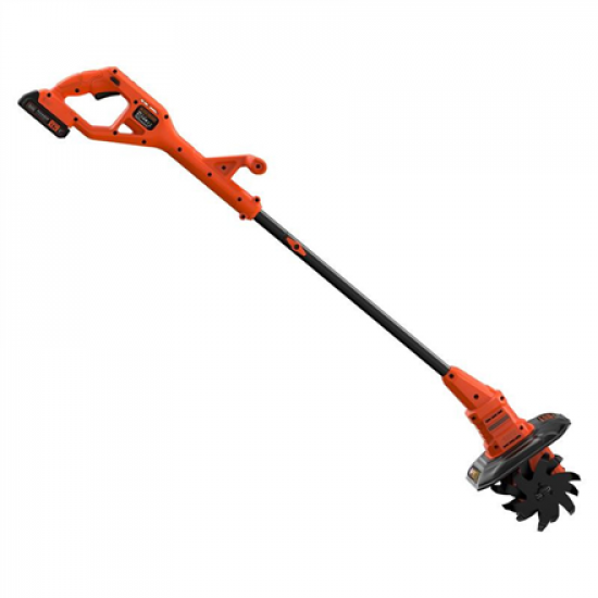 BLACK & DECKER BETL1820L-QW Tiller, Loaded, 18 V, 2 Ah