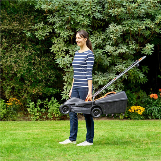 BLACK & DECKER BEMW351-QS Electric Lawn Mower, 1000 W, 32 cm