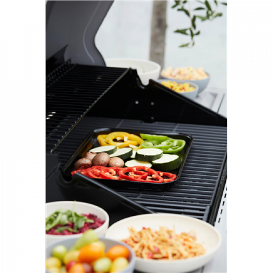 Barbecook | Reusable enamel grill pan, 34.5 x 24 x 3 cm (per 12 pcs) | BC-ACC-7080