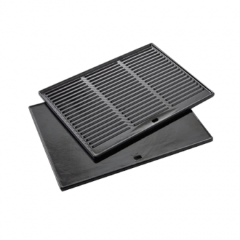 Barbecook | Dynamic Core Enamelled Cast Iron Cooking Griddle, 43 x 35 x 2 cm | BC-ACC-7126
