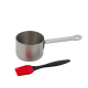 Barbecook | Stainless steel saucepot with brush, 10.5 x 7.5 x 23 cm | BC-ACC-7211