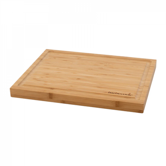 Barbecook | Bamboo cutting board with groove FSC, 40 x 30 x 3 cm (per 3 pcs) | BC-ACC-7306