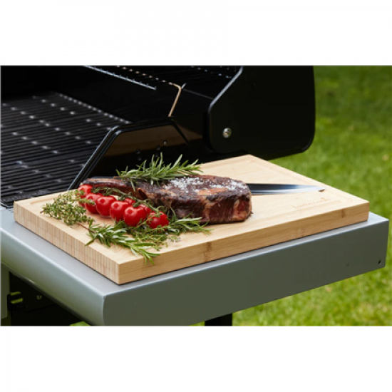 Barbecook | Bamboo cutting board with groove FSC, 50 x 30 x 3 cm (per 3 pcs) | BC-ACC-7307