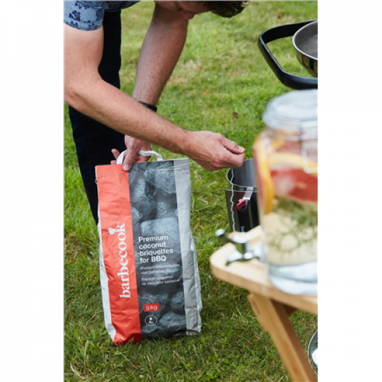 Barbecook | Premium coconut briquettes, 5kg (per 30pcs) | BC-ACC-7425