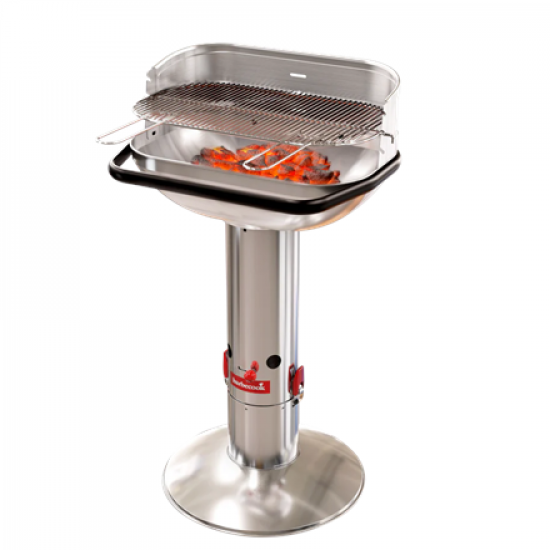 Barbecook Charcoal Barbecue Loewy 55 SST, 59.8 x 35.4 x 101 cm | BC-CHA-1004