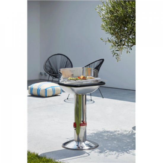 Barbecook Charcoal Barbecue Loewy 55 SST, 59.8 x 35.4 x 101 cm | BC-CHA-1004
