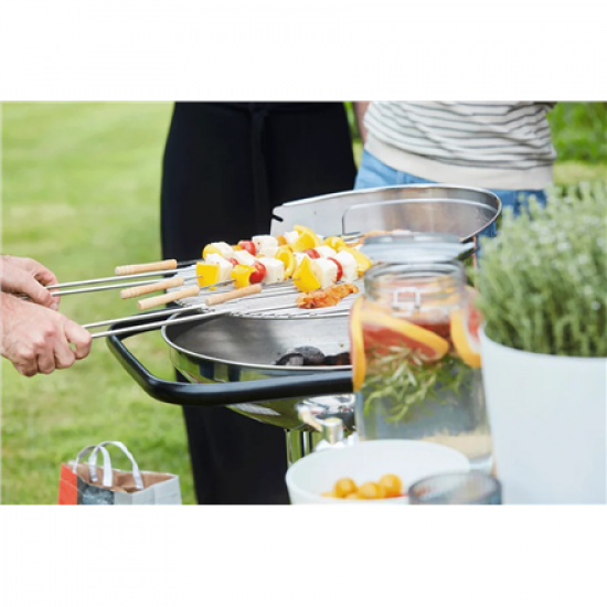 Barbecook Charcoal Barbecue Loewy 50 SST, 51.5 x 56 x 99 cm | BC-CHA-1005 | Silver