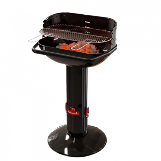 Barbecook Charcoal Barbecue Loewy 55, 59.8 x 35.4 x 101 cm | BC-CHA-1009 | Black