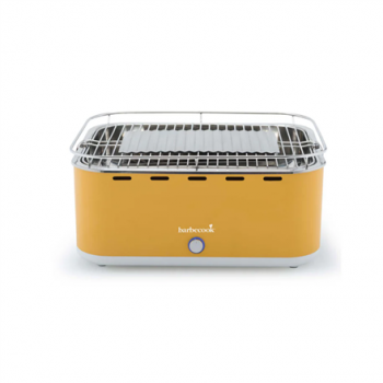 Barbecook Charcoal Table Grill Carlo , 44 x 33 x 21 cm | BC-CHA-1016 | Yellow Sunshine