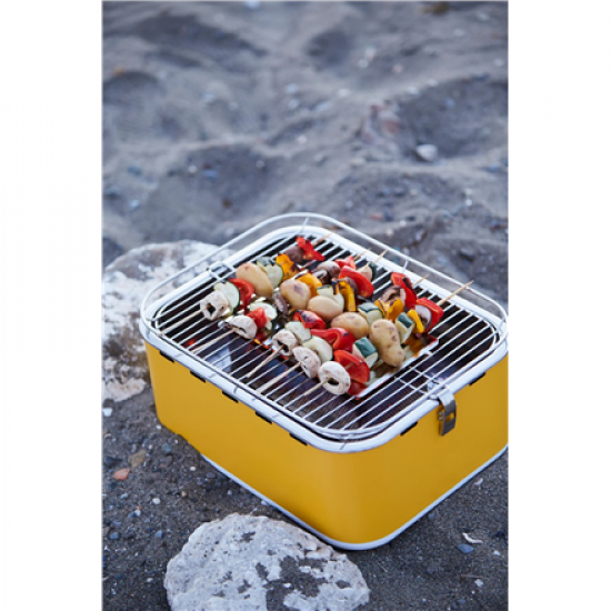 Barbecook Charcoal Table Grill Carlo , 44 x 33 x 21 cm | BC-CHA-1016 | Yellow Sunshine