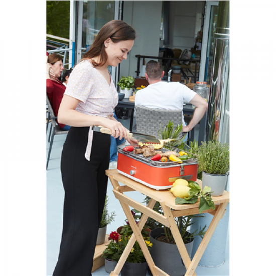 Barbecook BC-ELE-1001 | Electric Grill E-Carlo | Table | 2500 W | Red