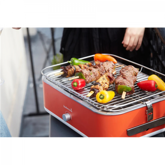 Barbecook BC-ELE-1001 | Electric Grill E-Carlo | Table | 2500 W | Red