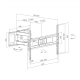 Sunne Wall mount | 37-86-EA2 Full-motion TV wall mount | 37-86 