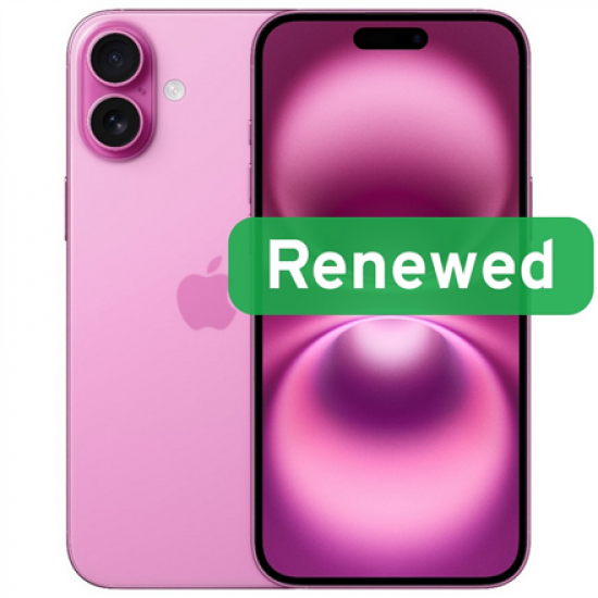 Apple Renewed Grade B | iPhone 16 Plus | Pink | 6.7 