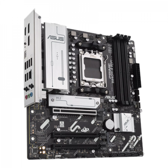 Asus PRIME B840M-A WIFI | Processor family AMD | Processor socket AM5 | DDR5 SDRAM | Supported hard disk drive interfaces SATA, M.2 | Number of SATA connectors 4